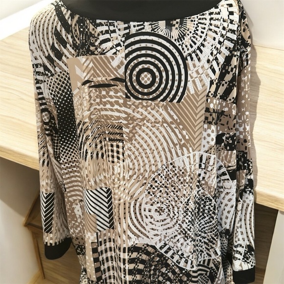 Alfred Dunner plus size 3X tunic top new with tags - Picture 2 of 2